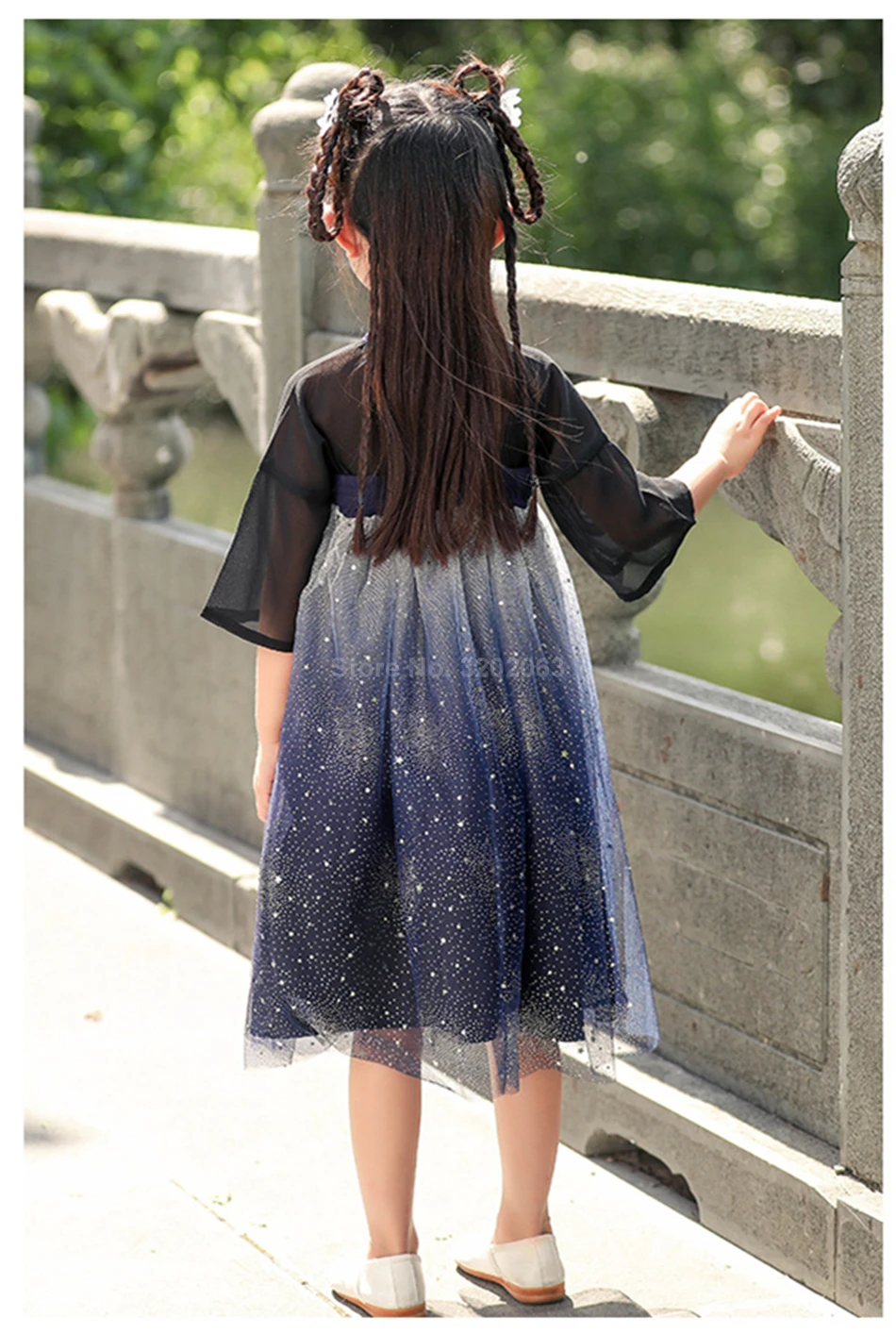 Дети Hanfu танцевальный костюм карнавальный наряд традиционная китайская одежда ретро принцесса древние костюмы сказочное платье для девочек