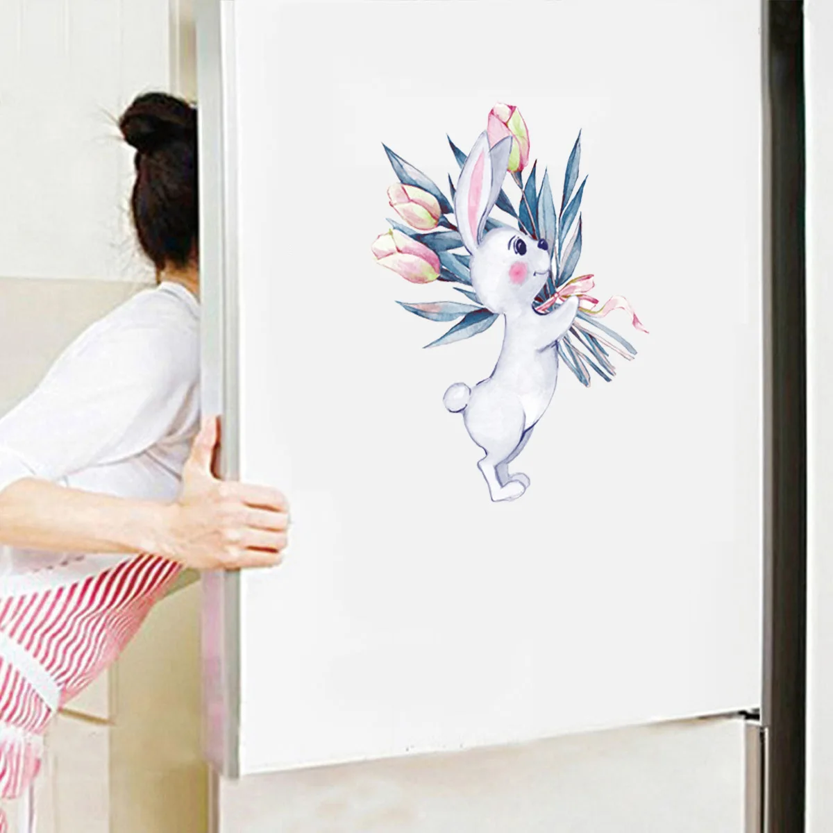 KM284 Unicorn Series Collection Cool Wall Stickers Cabinet Refrigerator Chamber Pot Unicorn Horse Wall Stickers Customizable