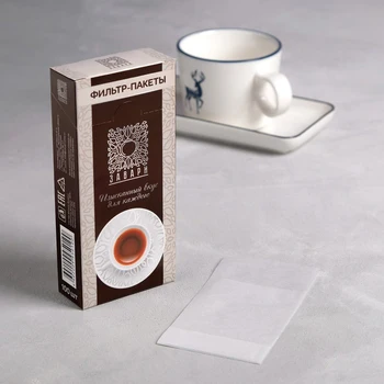 

A set of filter bags for brewing tea, size 8.5 x 6.5 x 4.5 cm, 100 pcs 2926906