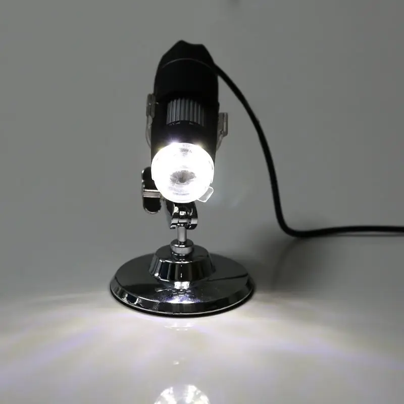 1600X камера 8LED OTG эндоскоп USB Цифровой Микроскоп увеличение с подставкой Y51B