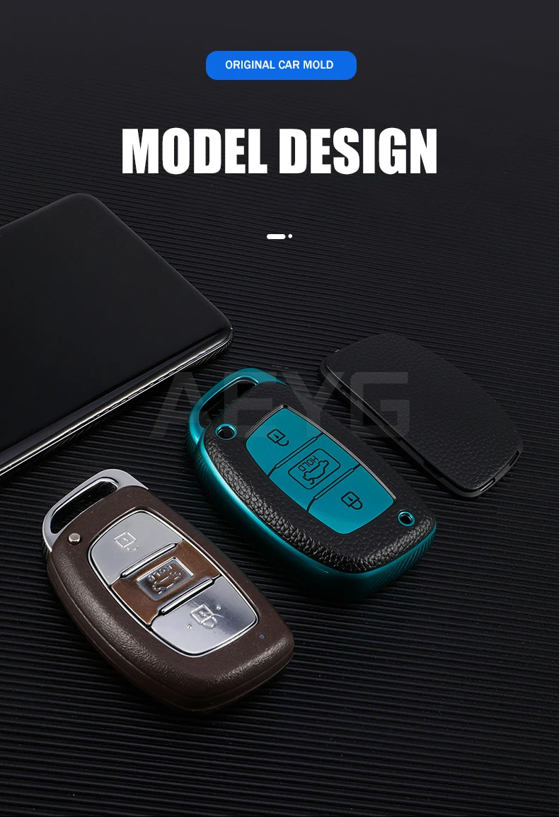 Cover Chiave/telecomando per Hyundai Ix20 i20 i30 ix35 Tucson ix25 i40 - H6ea4532d2aec42cca1abd912b79dba050