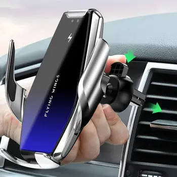 

S7 15W Car Air Vent Mount Qi Wireless Charger Fast Charging Phone Stand Holder Car Accessories Interior