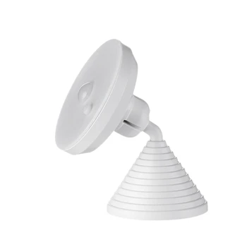 

LBER New Rotary Induction Night Light Illumination LED Energy-Saving Lamp Wardrobe Light New and Unique Creative Gift