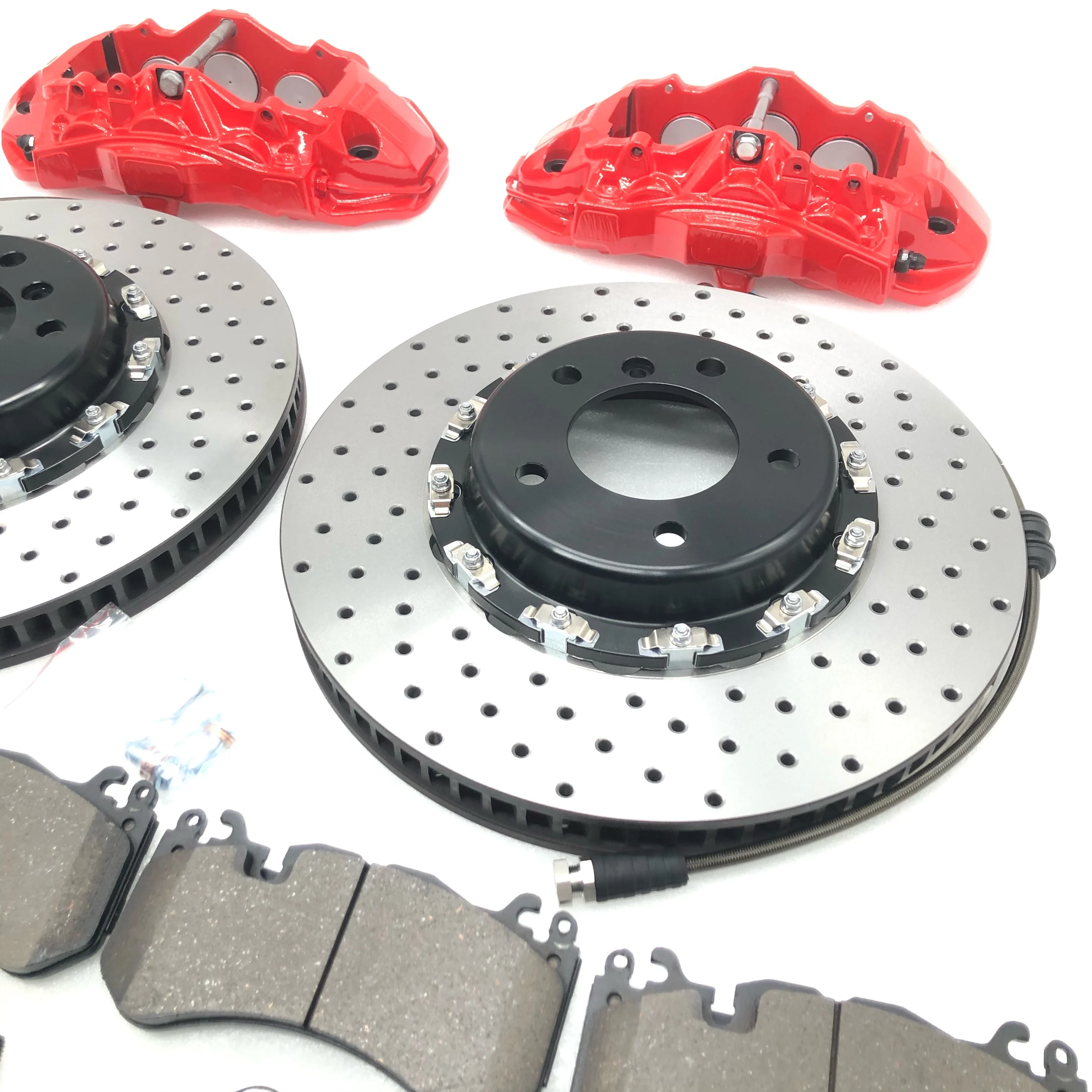 Car modified High quality AMG6 brake set with 380*36mm grooved rotors
