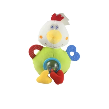 

Plush Baby Toy Rattle Lovely Cartoon Bell Cock Doll Newborn Stroller Hanging Accessories Baby Toys Crib Mobile Educational Toys