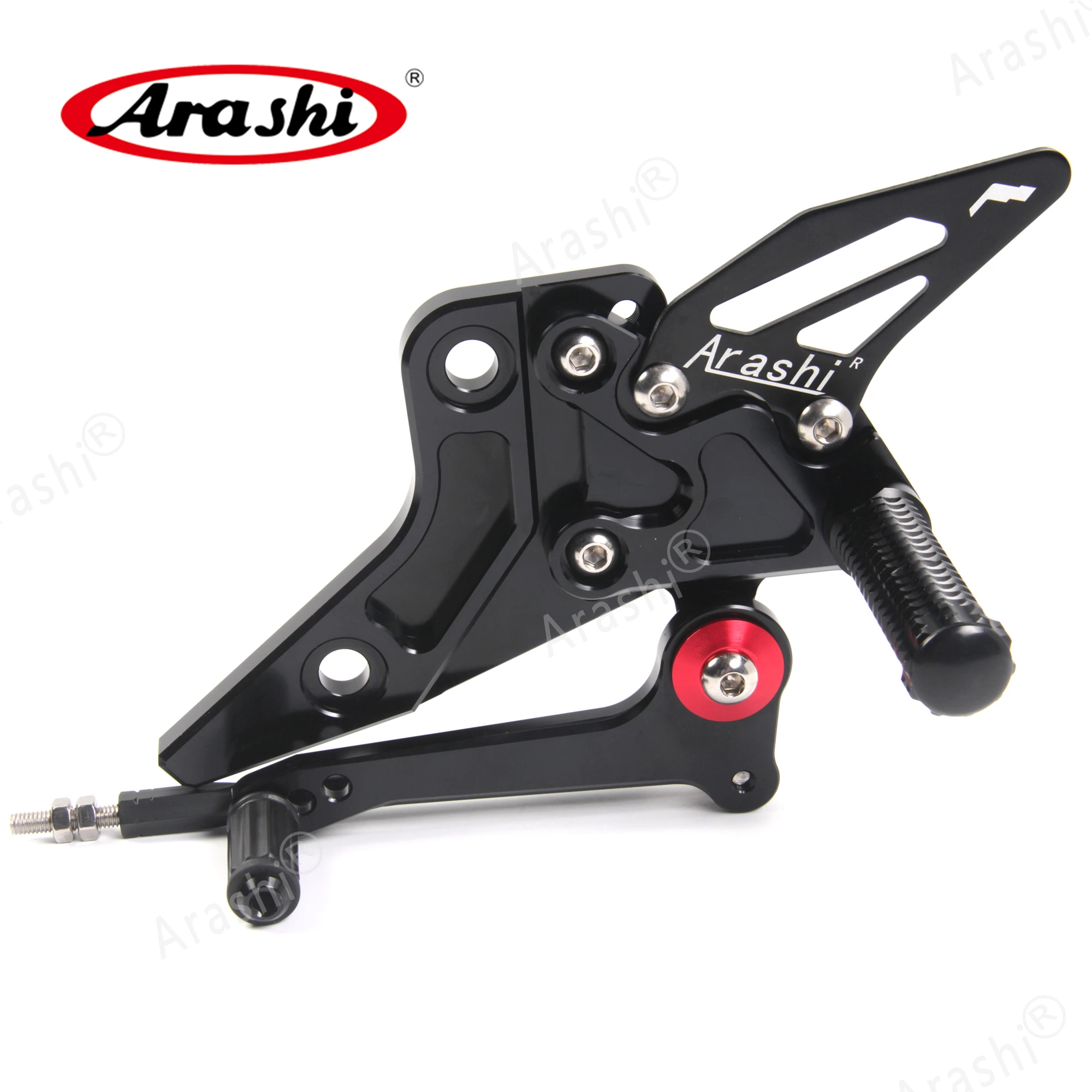 Arashi для KAWASAKI ZR800 ZR800-ABS 2013- ЧПУ Rearset регулируемая подножка подножки ZR 800 ABS 2013 Z800