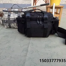 Luya Сумка Многофункциональная поясная сумка на одно плечо камуфляжная сумка для рыболовных снастей Рыболовная Снасть коробка для приманки сумка для удочки