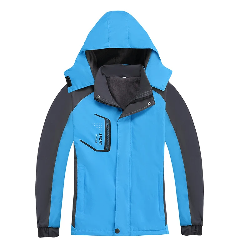 Outdoor Hiking Jacket Women Fleece Warm Breathable Ski Suit Windproof Waterproof Coat Camping Mountaineering Winter Jacket