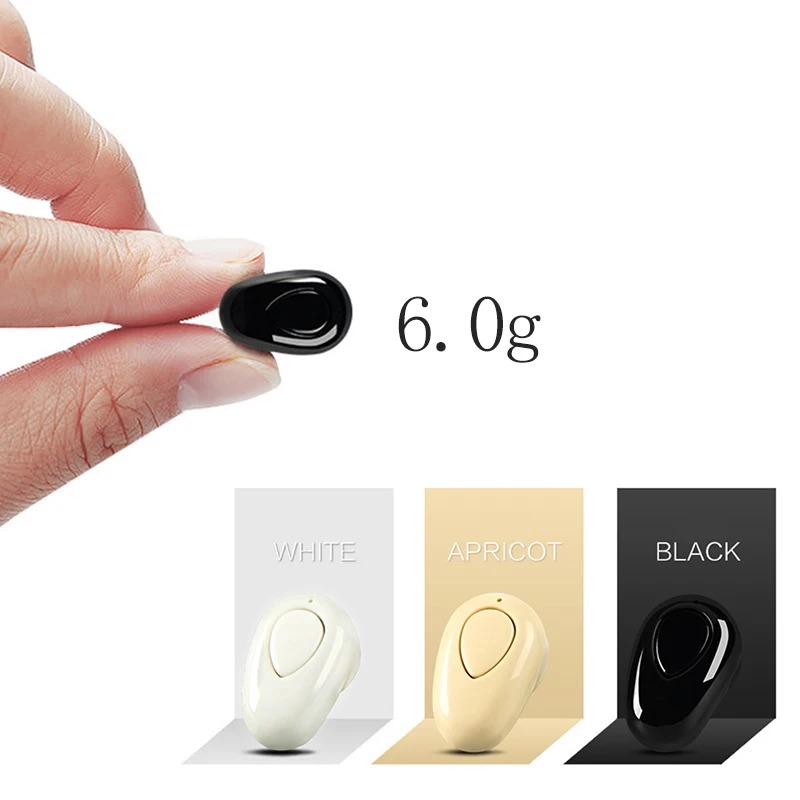 

S520 Mini Wireless Bluetooth Earphone in Ear Sport with Mic Handsfree Headset Stereo Invisible Earbuds Auriculares For All Phone