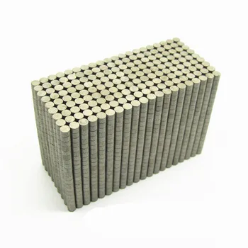 

SmCo Magnet Thin Disc Diameter Dia. 4x2.5 mm 4x2 mm Grade YXG28H 350 Degree C High Temperature Permanent Rare Earth Magnets