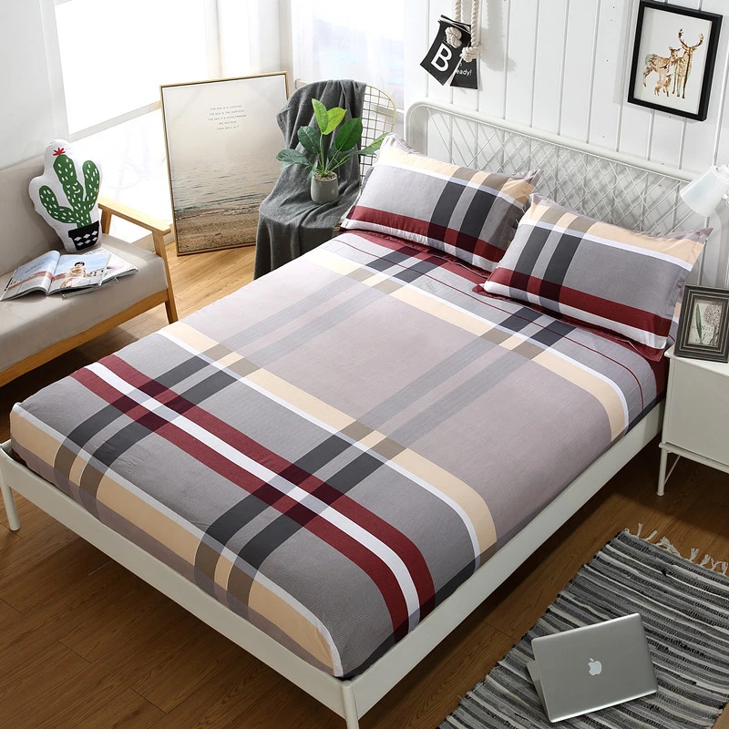Hot Sale Bed Sheet Elastic Band Sheets Printing Bed Mattress Set Simple