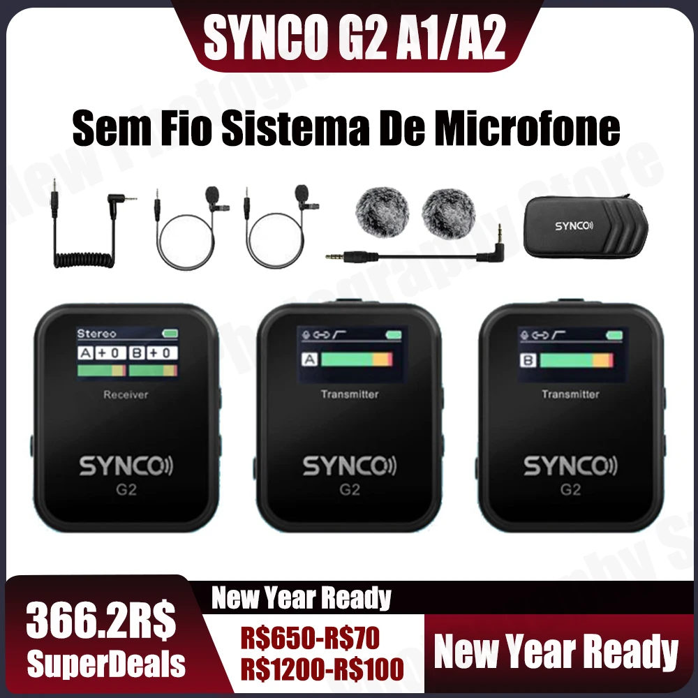 SYNCO G2（A1） Amazon.co.jp: ワイヤレスピンマイク, SYNCO G2(A1) 一眼レフ