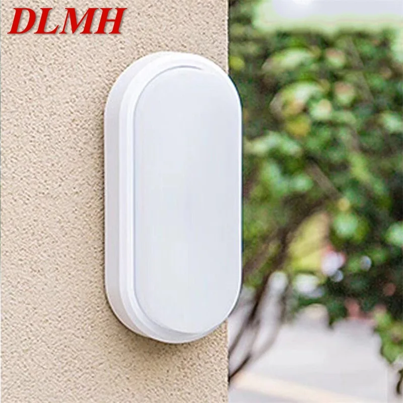 

DLMH Outdoor Sconce Light LED Waterproof Modern Wall Lamp Creative Decorative For Patio Garden Porch Balcony Courtyard