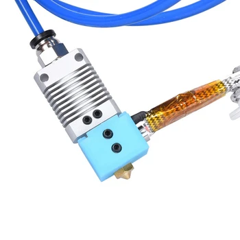 

3D Printer Parts CR-10 J-Head Hotend Extruder Kit for Ender-3 CR8S CR-10 CR-10S PRO 1.75/0.4MM Nozzle (24V 50W 1M)