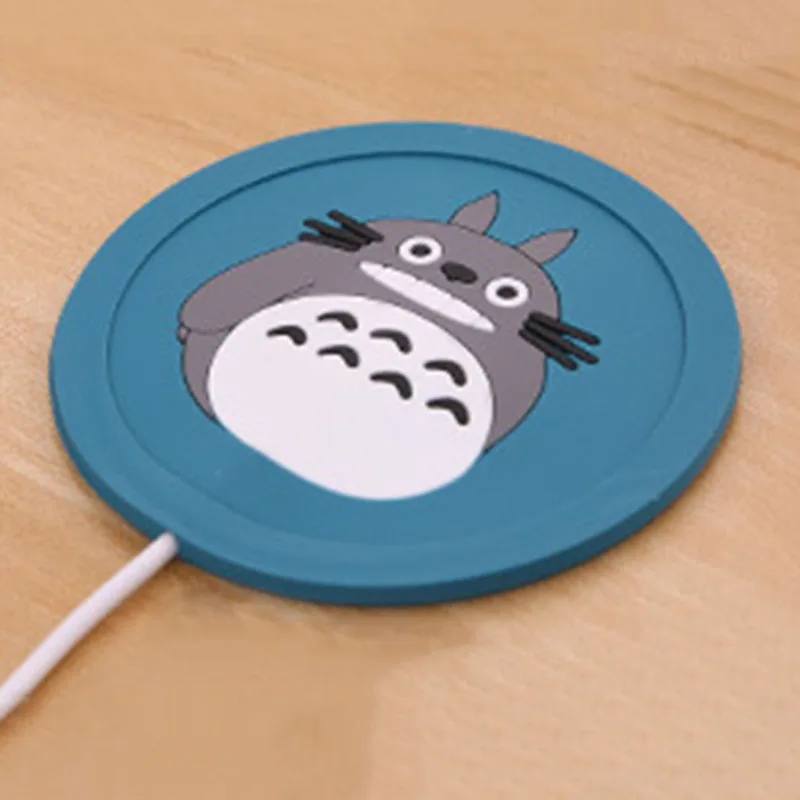 USB нагреватель гаджет мультфильм силиконовая тонкая чашка Pad кофе чай пить usb