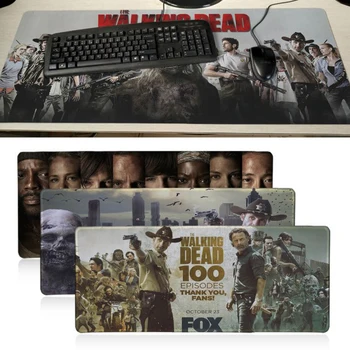 

The Walking Dead Anti-Slip Rubber Computermats gaming mouse pad xl Speed Keyboard Mouse mat Laptop PC notebook desk pad