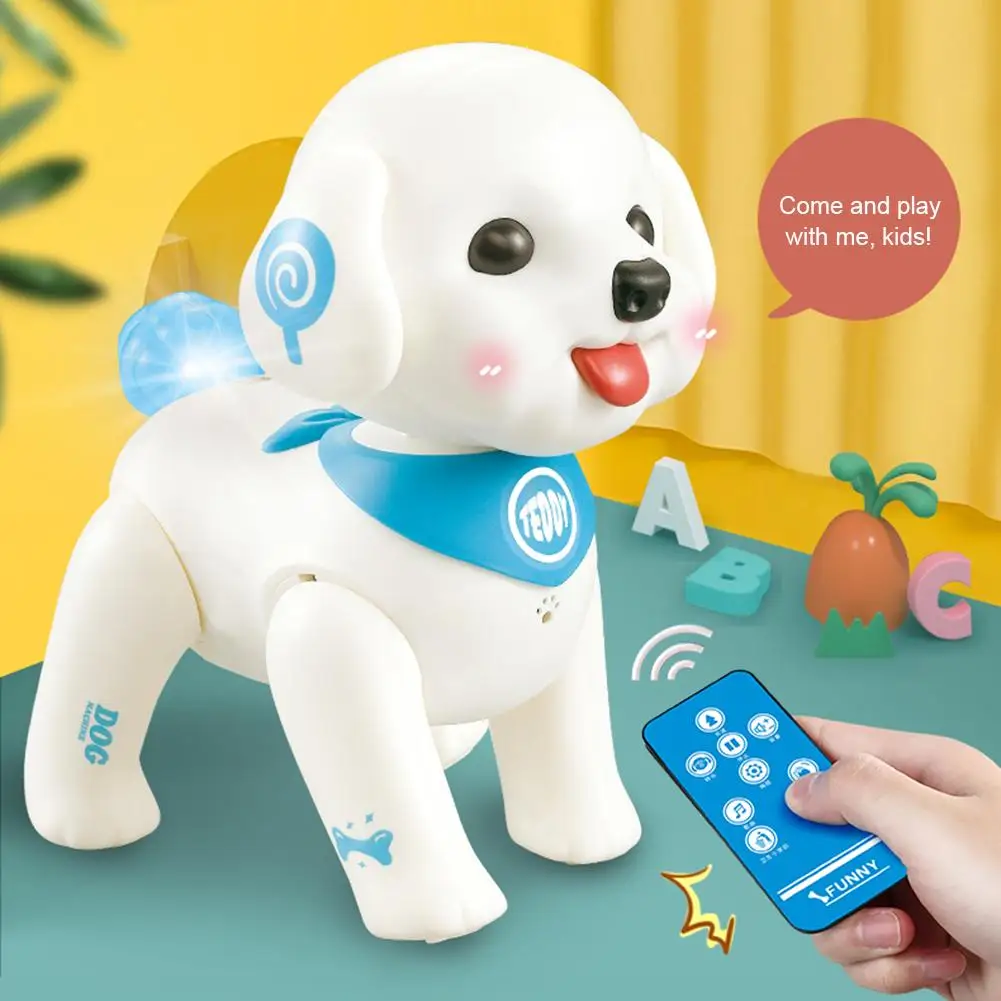 Intelligent RC Robot Teddy Toy Programmable Smart Voice Control Story Telling For Children Christmas Educational Toys Gift | Игрушки и