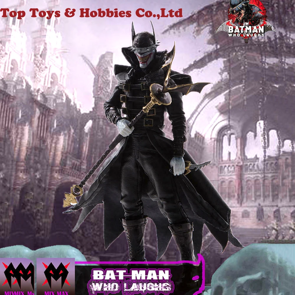

MixMax 1/12 Batman Who Laughs Dark Nights Metal Kits Fit 6" Mezco Body for 6inches body