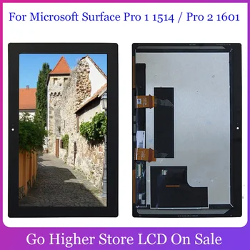 

Lcd For Microsoft Surface Pro 1 1514 / Pro 2 1601 LCD Display Screen Digitizer Touch Panel Glass Assembly + Tools