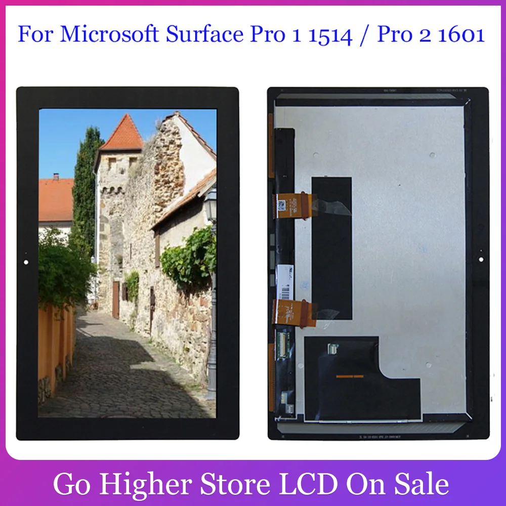 ЖК-дисплей для Microsoft Surface Pro 1 1514 / 2 1601 экран дигитайзер сенсорная панель стекло в