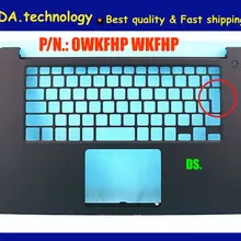 Wellendorff / Упор для рук topcase Для Dell XPS 15 XPS15 9550 Великобритания Клавиатура ободок верхняя крышка 0WKFHP