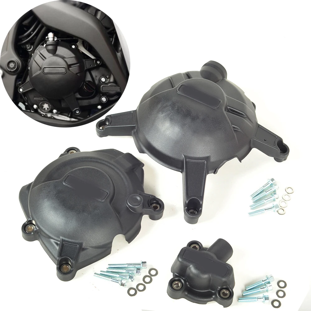 

Motorcycles Engine Cover Protection case for GB Racing case for YAMAHA R3 2015-2019 & MT-03 2015-2019 & R125 2014-2019