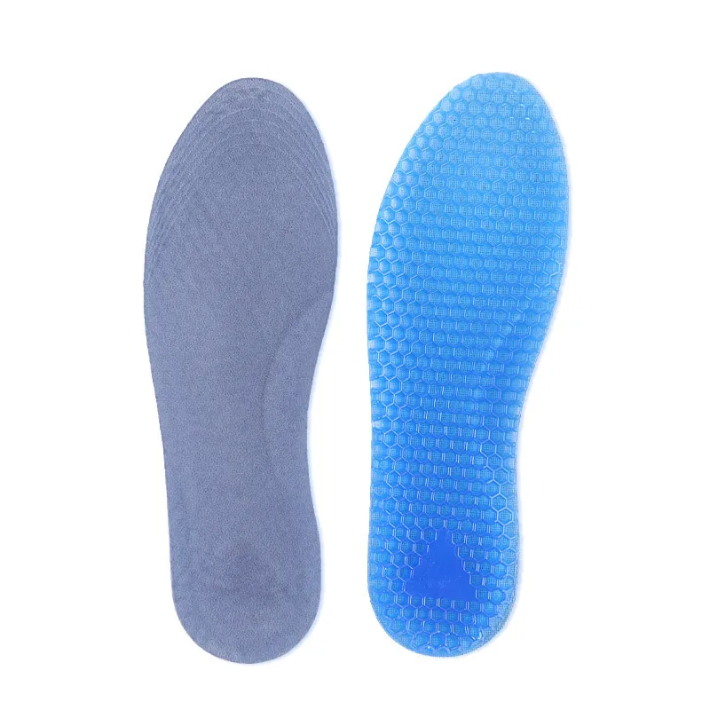 Silica Gel Orthotic ยืดหยุ่น Insoles Arch Support แผ่นรองรองเท้า Sport