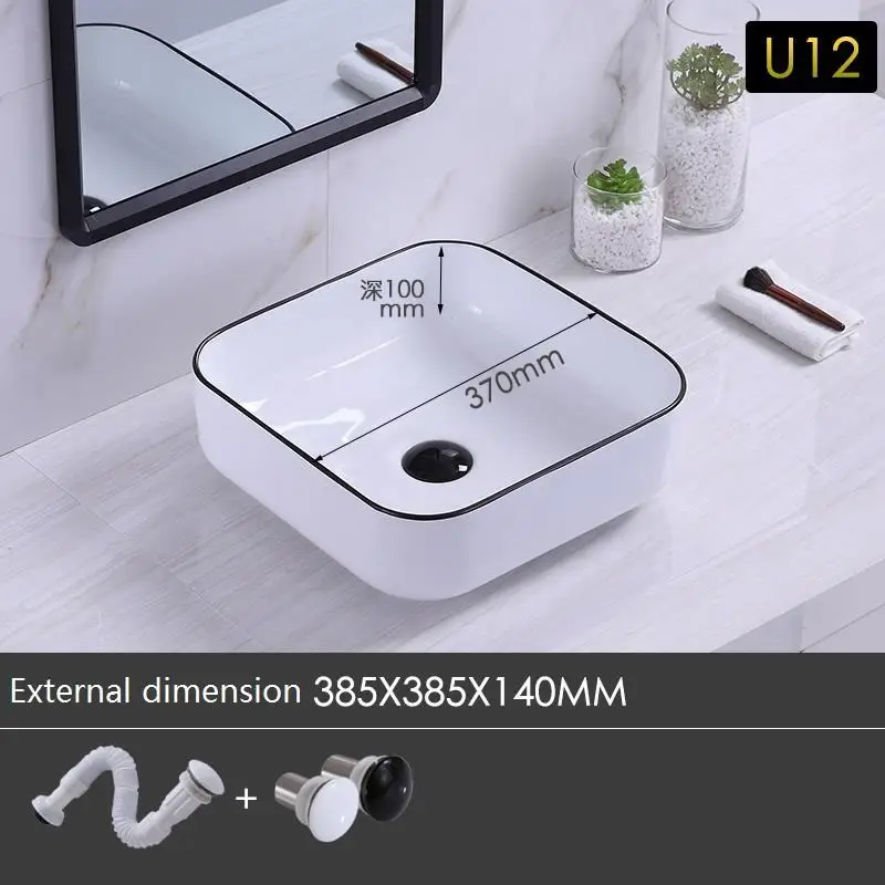 Version N Wastafel Waschtisch миска Lavandino Bacia De Lavagem Bassin Lavatorio Vanity Da Appoggio раковина для ванной Lavabo умывальник - Цвет: Version N