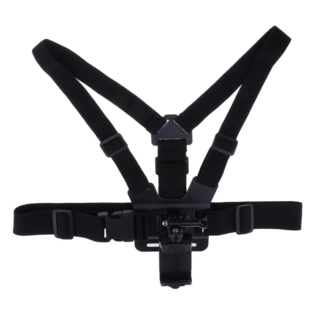 Phone Holder Stand Outdoor Sport Adjustable Chest Harness Mount Straps