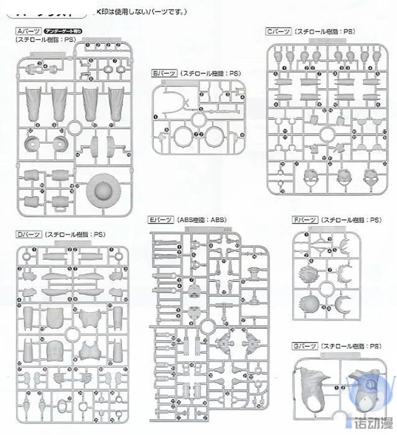 Bandai 65306 собранная модель MG 1/8 одна деталь Луффи обезьяна ПВХ фигурка игрушки куклы Brinquedos