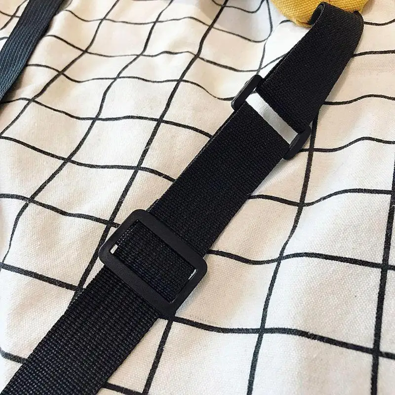 Для девочек-подростков; Повседневное Холст Fanny Pack нагрудная сумка Для женщин талии кошелек на молнии, сумка через плечо