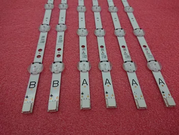 

New original 7LED 460mm LED backlight strip for Toshiba 49U5766DB VESTEL 49 UHD DRT VNB A B type VES490QNDL-2D-U11