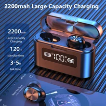 Aoogoor B27 Wireless Headphones Bluetooth 5 0 Earphone Support iOS Android HD Call Headset With Mic For smart Phone