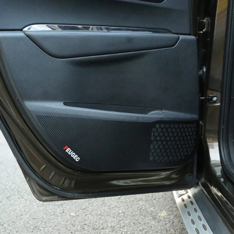 Modification Dedicated to for Peugeot 3008 door anti-slip membrane door protection film modification special stickers