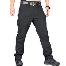 Мужские тактические брюки с несколькими карманами, эластичные военные тренировочные брюки, армейские брюки специального обслуживания, мужские брюки карго 3XL