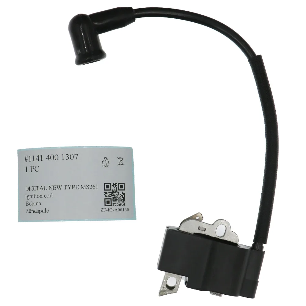 1141-400-1307 Катушка зажигания для Stihl цифровой тип MS261 ZF-IG-A00150 1141 400 1307