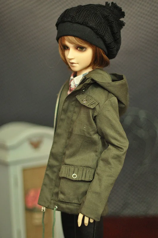 1/4 1/3 BJD Одежда для кукол куртка с капюшоном пальто для BJD/SD аксессуары MSD SD13 SD17. Кукла, обувь, парик и другие A0907 в комплект не входят