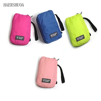 

Korean travel small storage bag cosmetic bag waterproof folding wash bag hook portable storage bag wash bag convenient