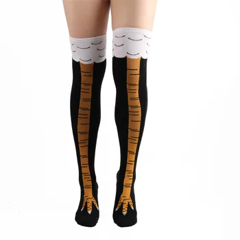 

1 Pairs Keep Warm Cotton Tube-shaped Socks Comfortable Floor Socks knee high socks Striped Long Socks Women Long Stockings
