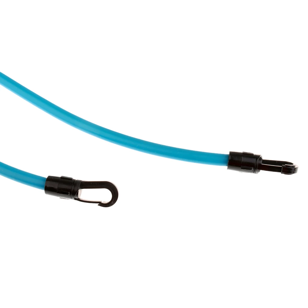 Swimming Resistance Belt Swim Training Band Swim Elastic Exerciser Belt with One Waist Strap One mesh Storage Bag