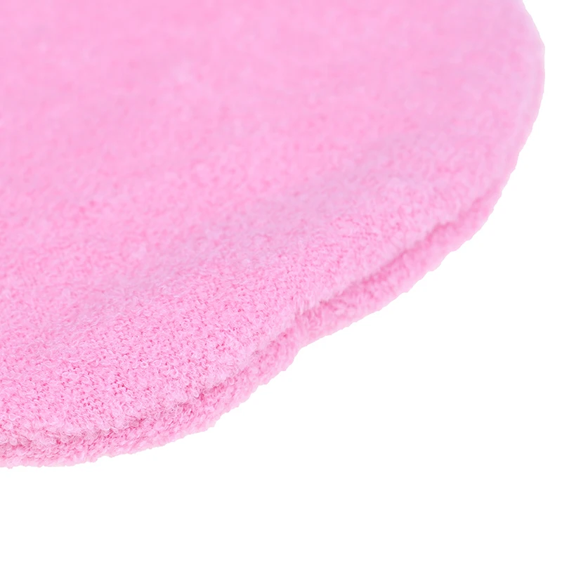 2pcs/set Paraffin Wax Protection SPA Hand Foot Gloves Warmer Heater Foot Care Foot Cover Cloth Spa Pink