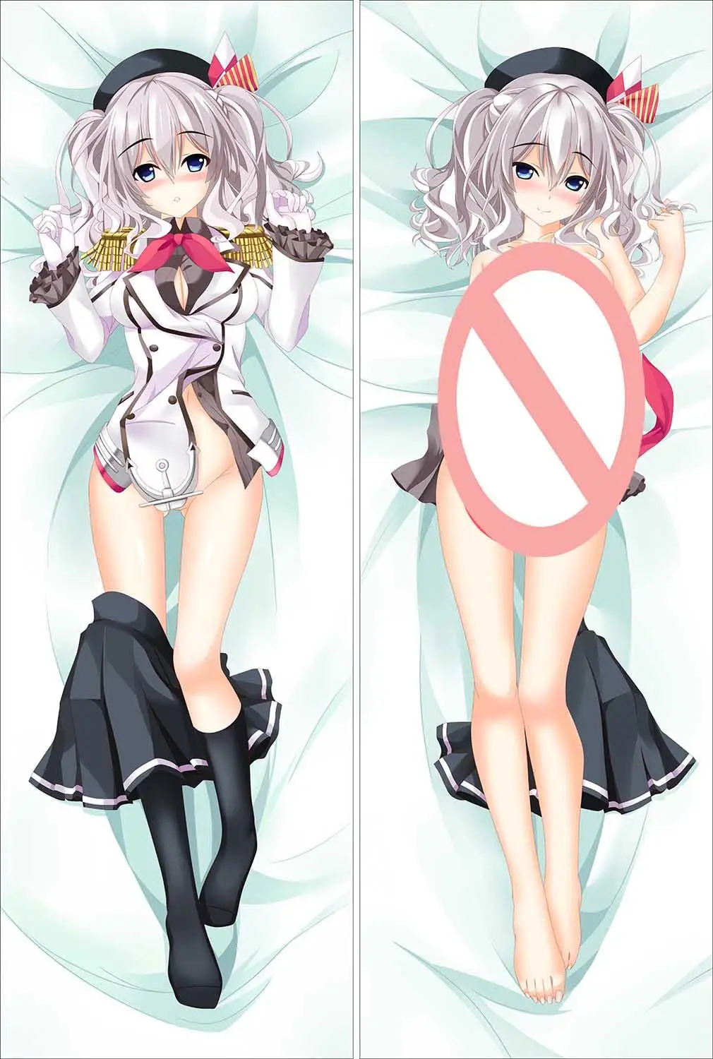 S4 Аниме Kantai Коллекция Dakimakura Чехол kancolle Kirishima& Zuikaku персонажи Shimakaze& Haruna Чехол на подушку объятия чехол - Цвет: S4