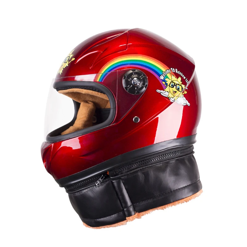 AHP, милые детские шлемы для мотоцикла, мотоцикла, скутера, детей, детские шлемы, защитные шлемы для мотоцикла, велосипеда - Цвет: 20