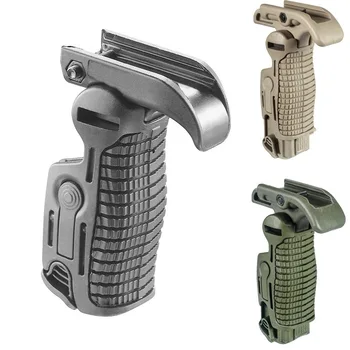 

Polymer Tactical Pistol Grip Folding Grip Handle Foregrip 20mm Picatinny Rail Airsoft Gun Hunting Accessories