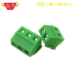 Conector de parafuso universal, conector de terminais de parafuso universal kf128l 2pin 3pin mkds 1 3.5 phoenix contato magneson 3.5mm dg128 kf128 1751248 2p 3p