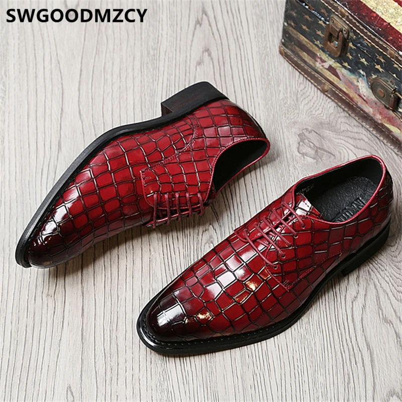 

Crocodile Shoes Italian Shoes Men Oxford Shoes For Men Zapatos De Hombre De Vestir Formal Scarpe Uomo Eleganti Erkek Ayakkabi