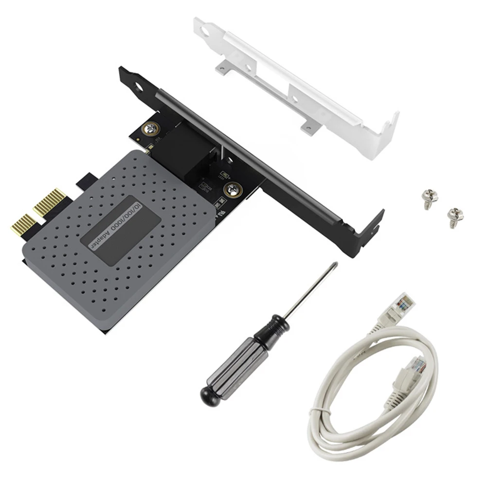Гигабитные Ethernet самоадаптирующиеся аксессуары практичный удаленный Wakening PCI-E сетевая карта Express Lan адаптер 10 100 1000 Мбит/с RJ45