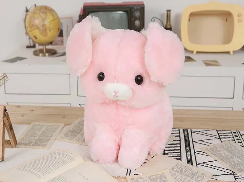 1 pc/43 52 см Kawaii из ангоры, складной кролик плюшевые игрушки животных игрушки для детей Lovely Baby Doll для девочек подарок на день рождения Рождество