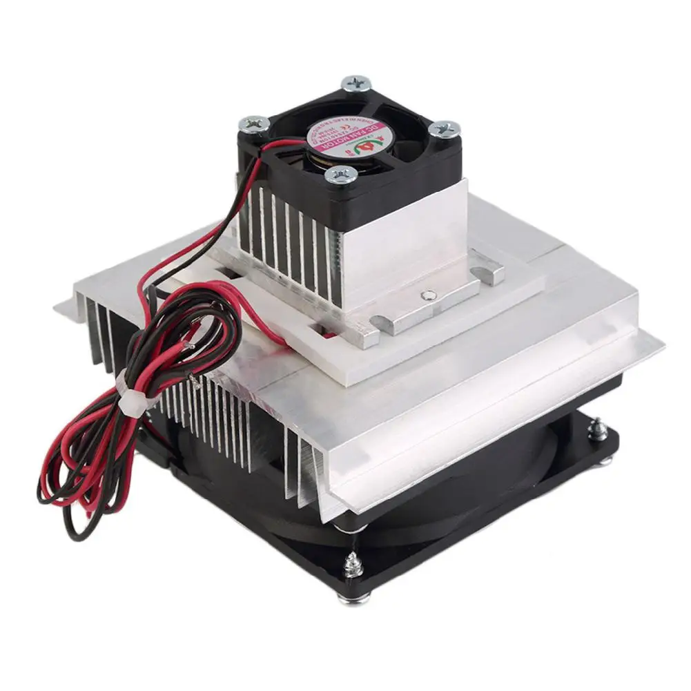 12V 6A термоэлектрический вентилятор для охлаждения Система комплект 6W|Системы HVAC