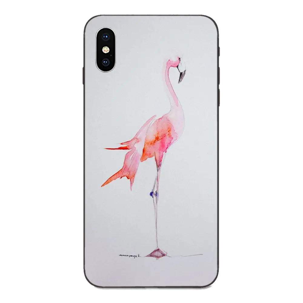 Фламант Роза фламинго для Xiaomi Redmi Note 3 S 4 4A 4X 5 5A 6 6A 7 7A K20 Plus Pro S2 Y2 Y3 мягкий